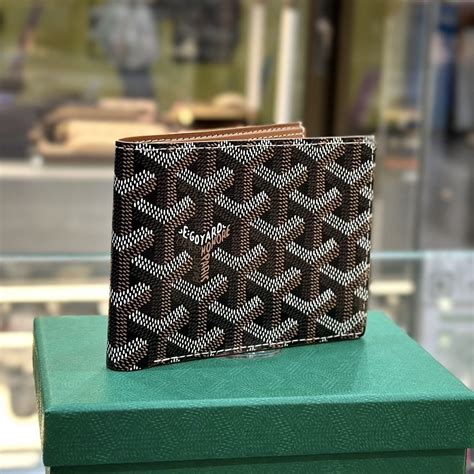 goyard bi fold wallet price|goyard wallet retail price.